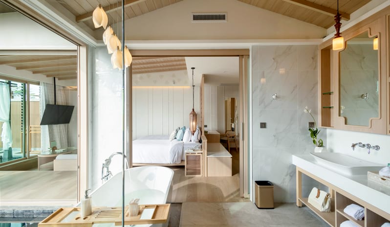 Seafront Double Pool Villa Overview